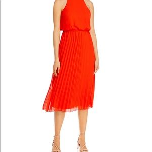 Sam Edelman Coral Midi/Cocktail Dress - Like New!